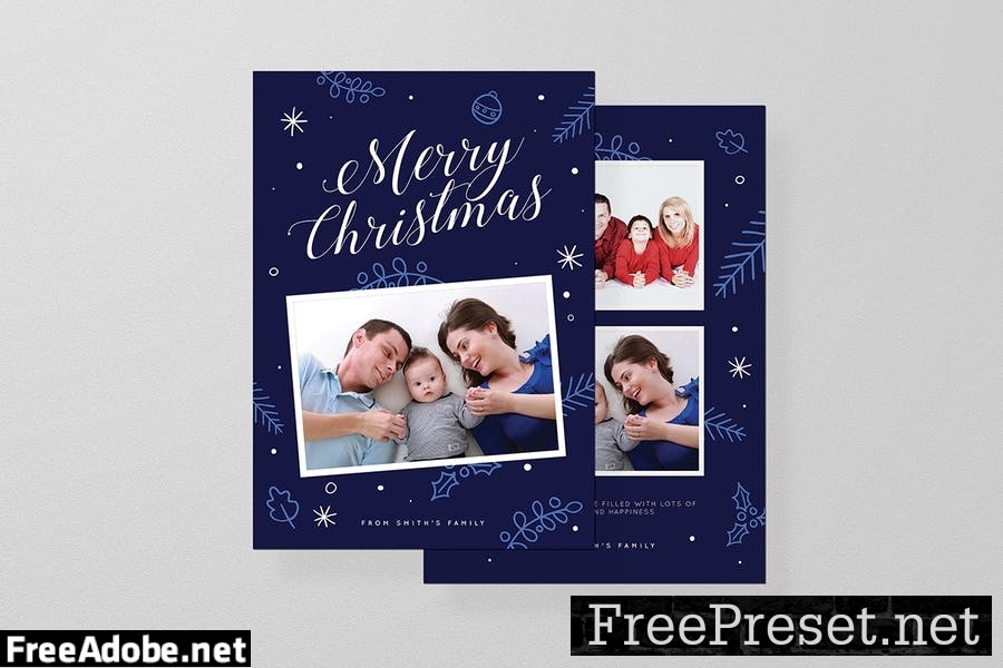 Christmas Photo Card A7Q63C