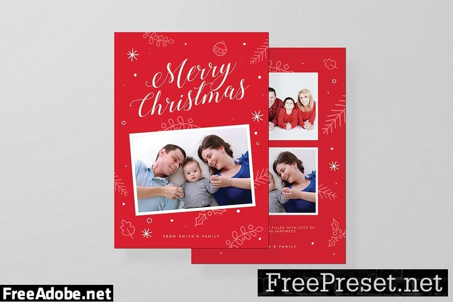 Christmas Photo Card A7Q63C