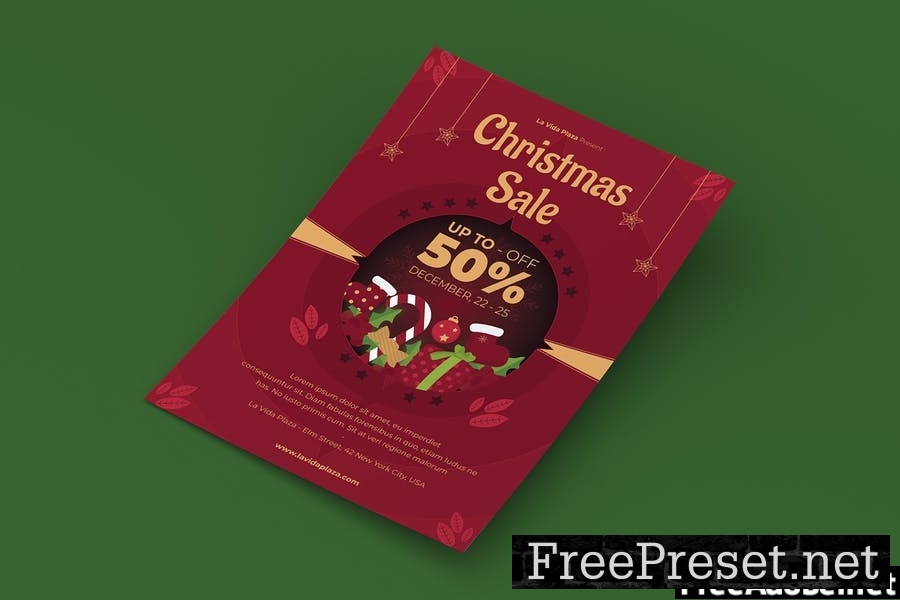 Christmas Sale Flyer - Instagram Post & Stories