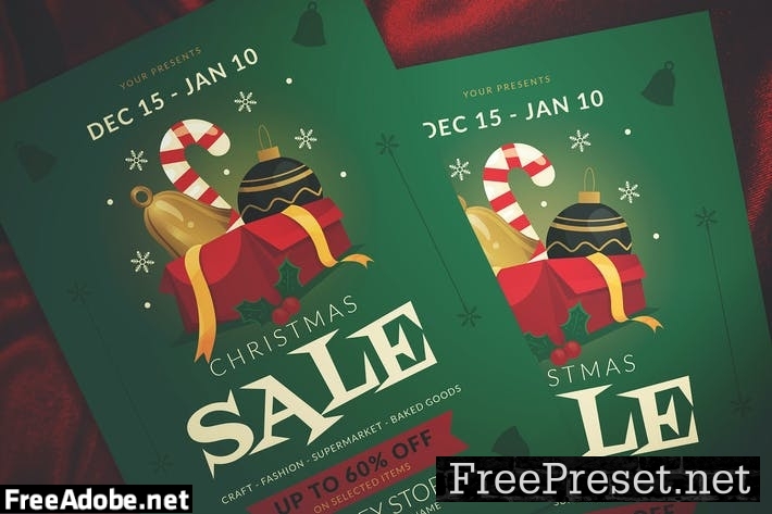 Christmas Sale Flyer HLPN8ZQ