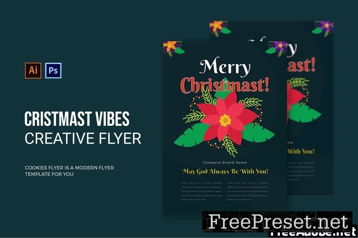 Christmast Vibes - Flyer 32HQ9P9