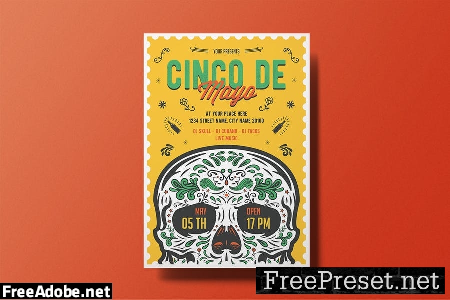 Cinco De Mayo Flyer