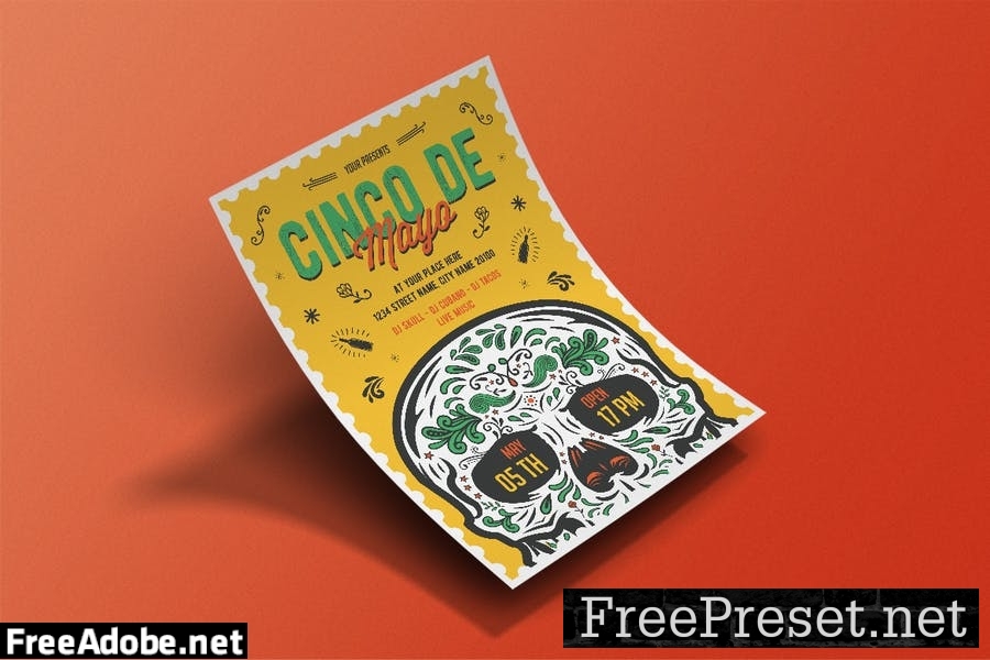 Cinco De Mayo Flyer