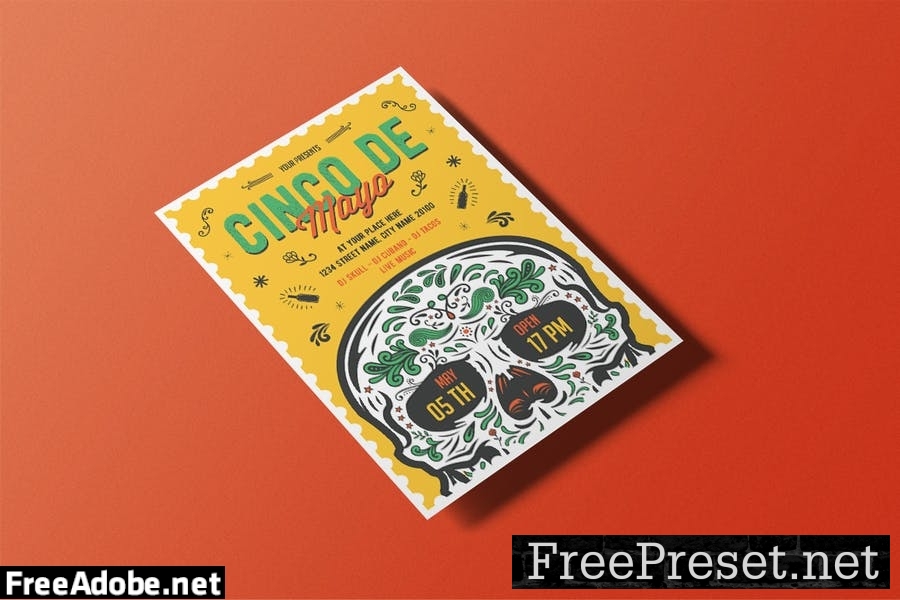 Cinco De Mayo Flyer