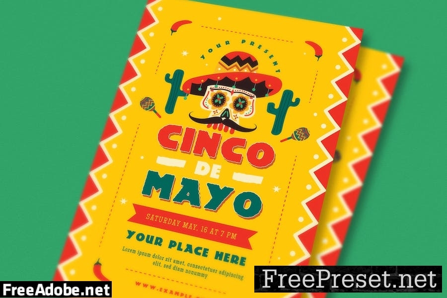 Cinco de Mayo Flyer Pack WEQ7G69