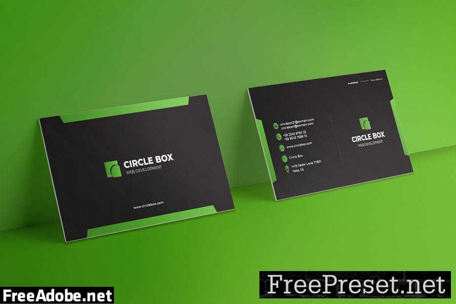 Circle Box Bussines Card