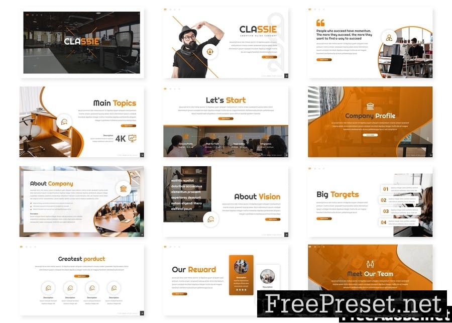 Classie - Presentation Template