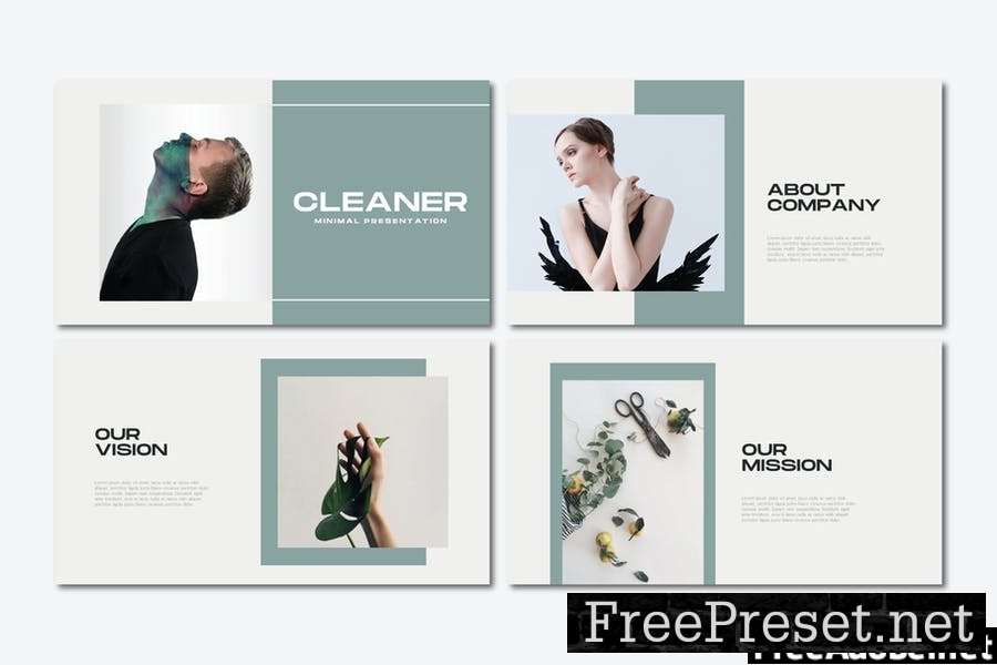 Cleaner Powerpoint Template