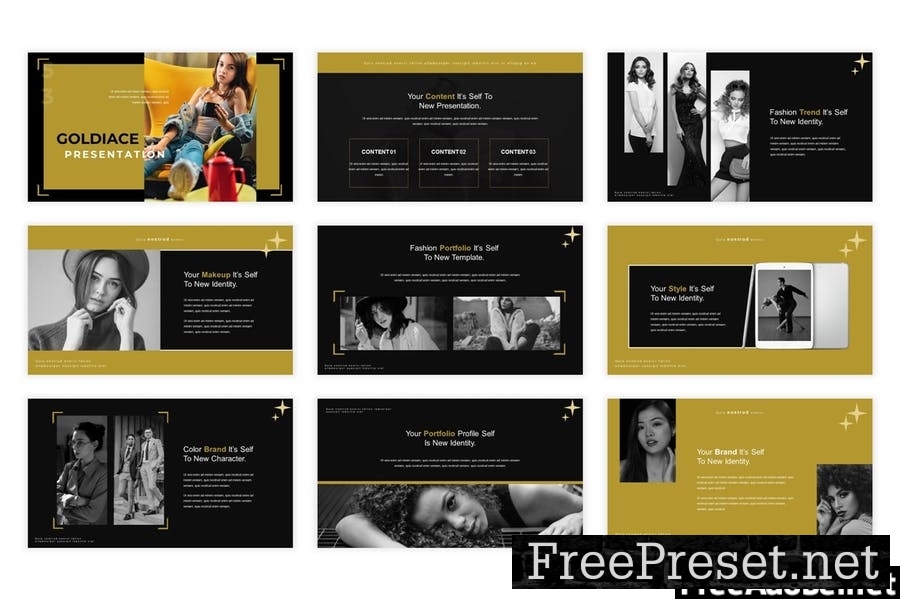 Coldiace Presentation Template