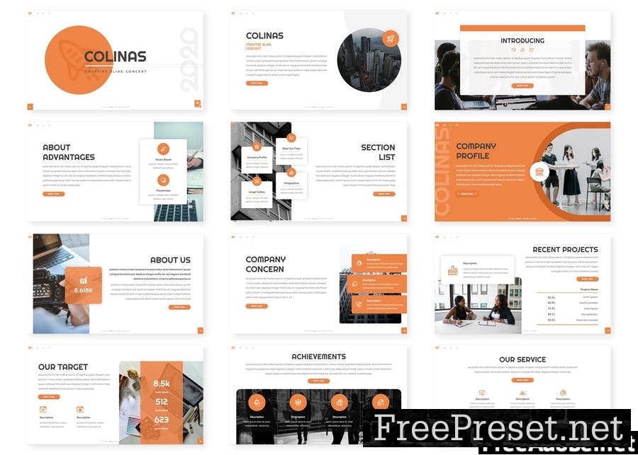 Colinas - Presentation Template AAL4Q95