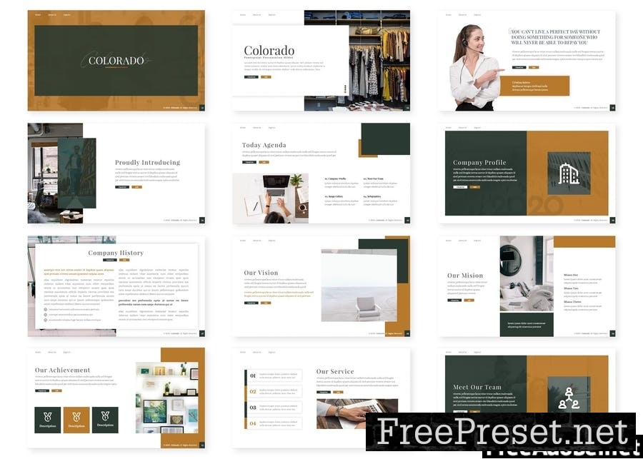 Colorado - Business Presentation Template