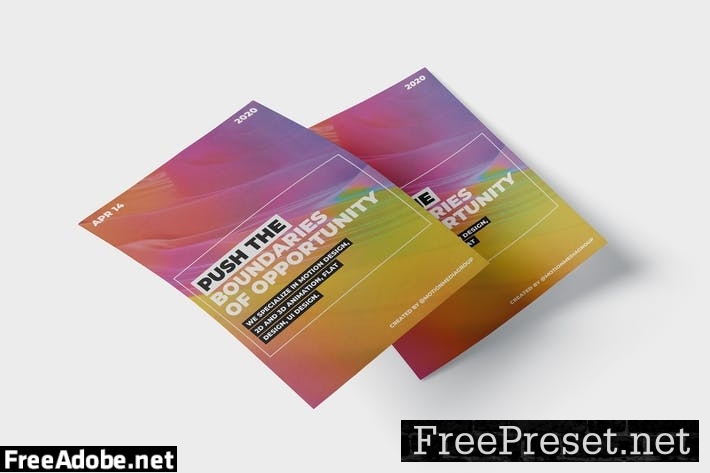 Colorful Poster Template YJ4Z5R9