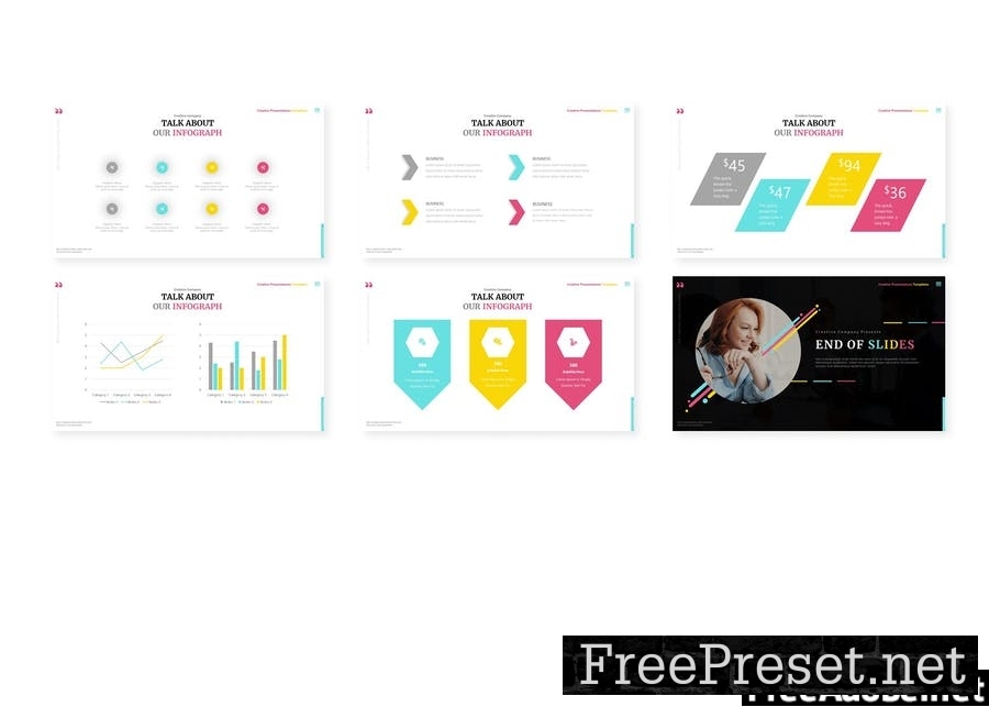 Coloursine - Presentation Template