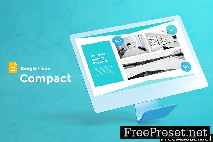 Compact - Google Slides Template 8NCDSK