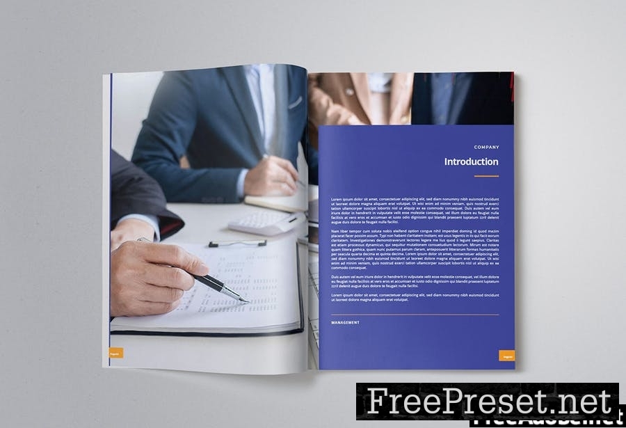 Company Annual Report Template