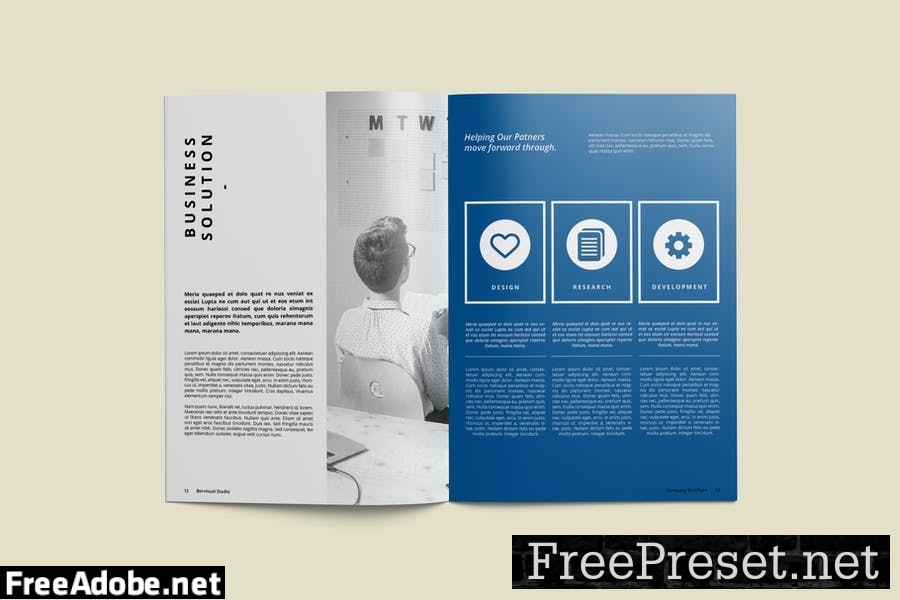 Company Brochure Template MRZYVBF