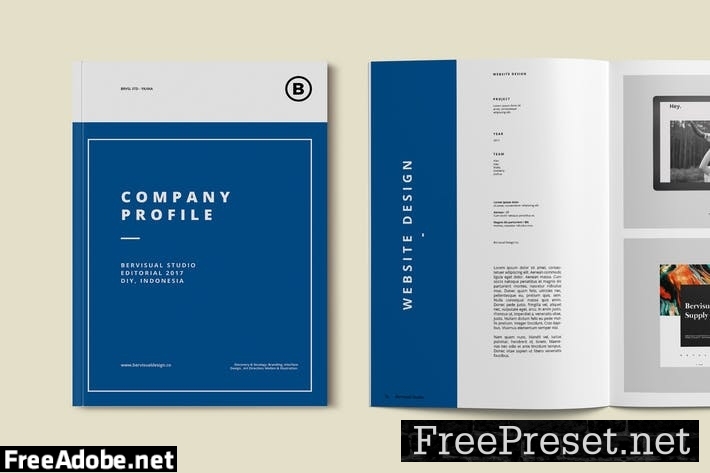 Company Brochure Template MRZYVBF