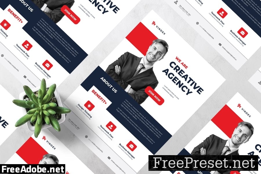 Company Flyer Template V37FEU5