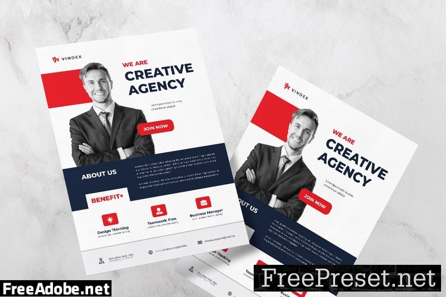 Company Flyer Template V37FEU5