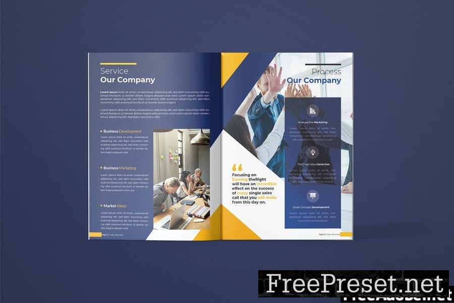 Company Profes - Brochure Template