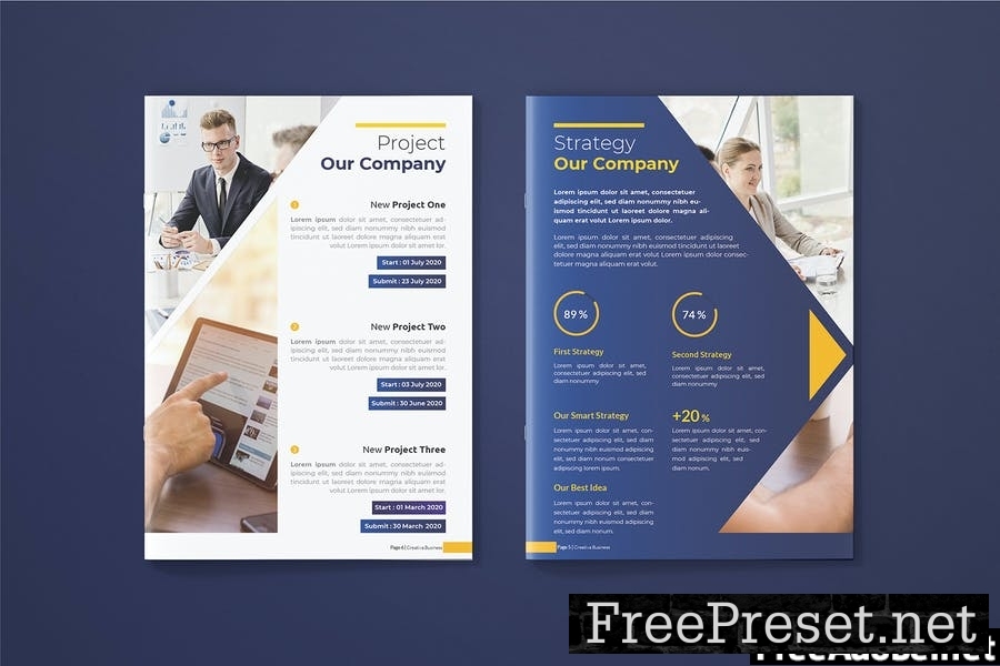 Company Profes - Brochure Template