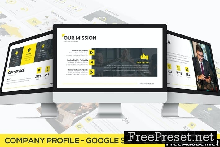 Company Profile - Google Slides Template P75GW9