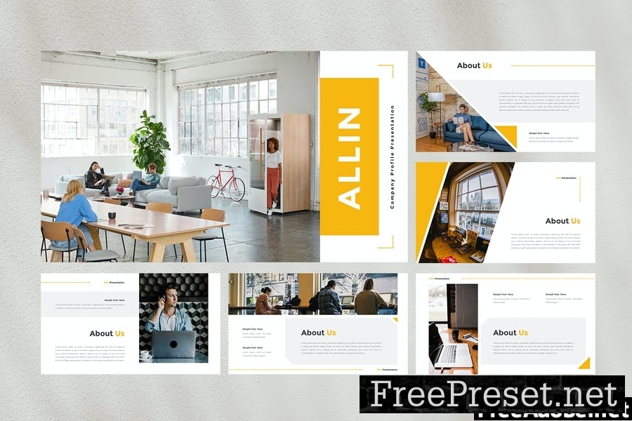 Company Profile PowerPoint Template