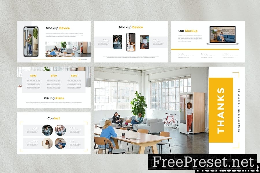 Company Profile PowerPoint Template