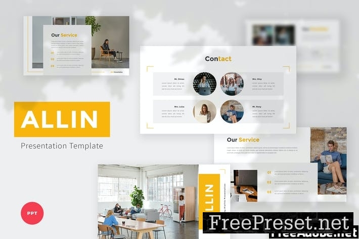 Company Profile PowerPoint Template XXU64B7