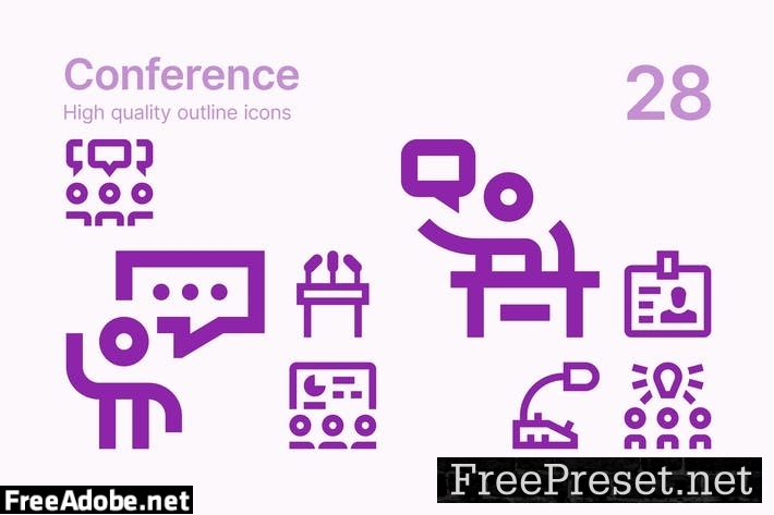 Conference Icons R93G24F