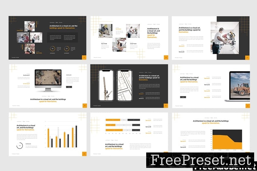 Consta - Construction Presentation Template 4E8RUQ8