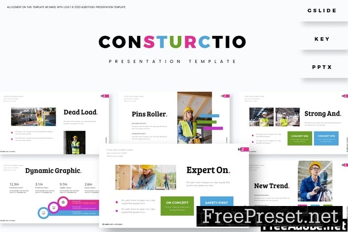 Constructio - Presentation Template SDZ74T7