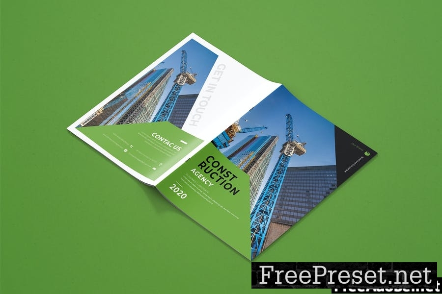 Construction Agency - Brochure Template