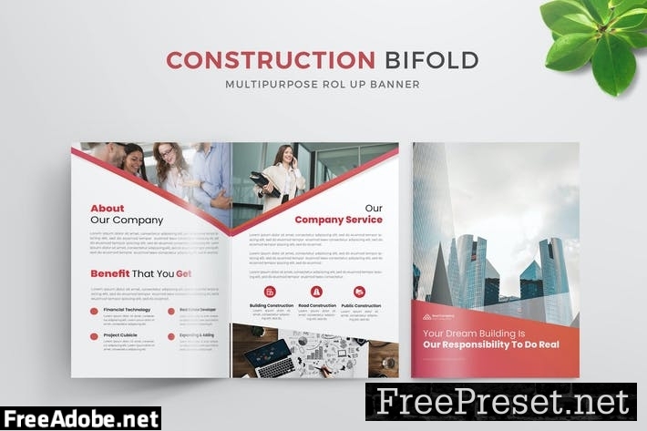 Construction | Bifold Brochure NDGAQQQ