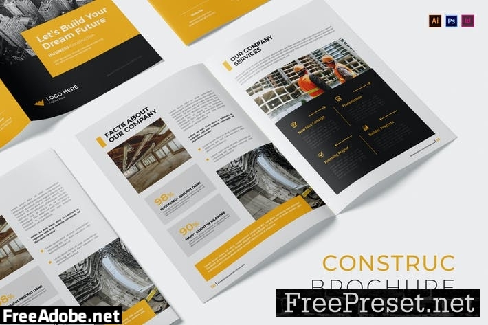 Construction Building Brochure ZGEJRU8