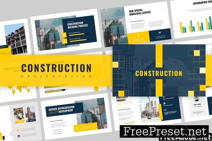 Construction Powerpoint Presentation Q8W23WD