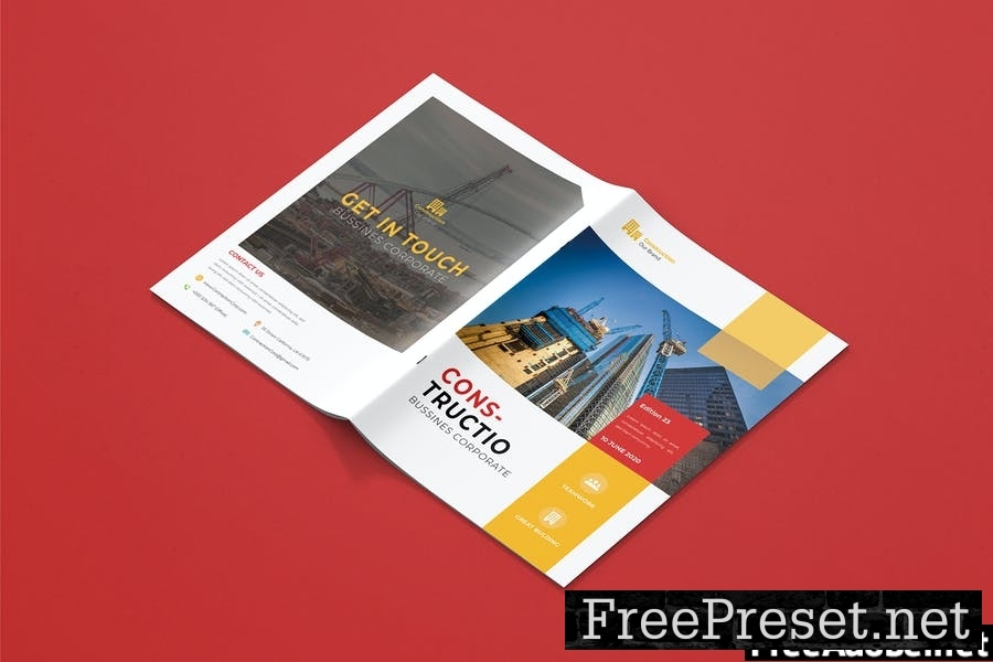 Construction Project - Brochure Template 7RPS4GC