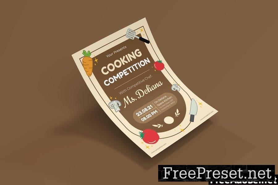 Cooking Competition - Flyer