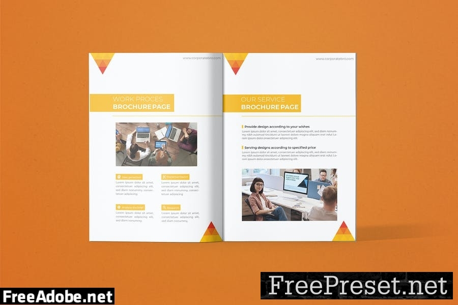 Corporate Design - Brochure Template 5HRZHUY