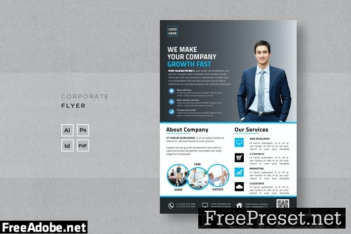 Corporate Flyer 8UJQZTS