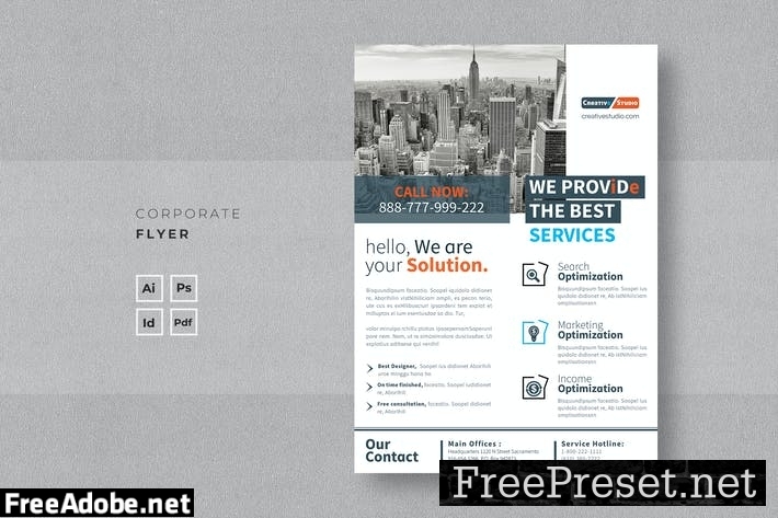 Corporate Flyer MT2L4CN