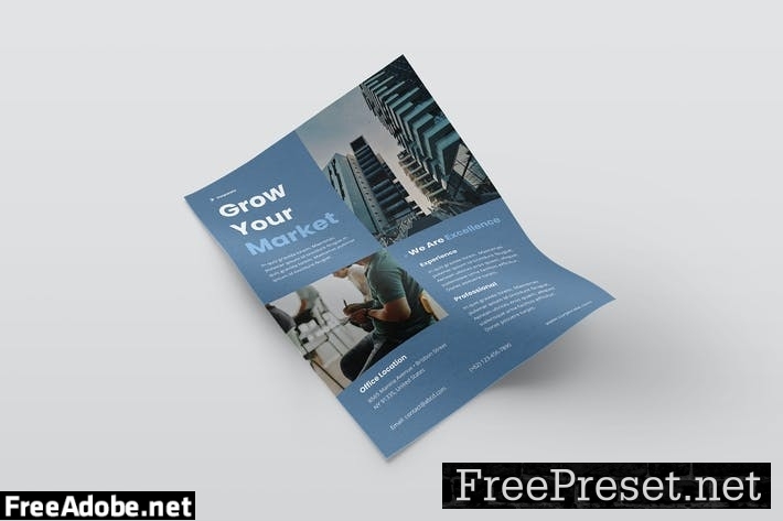 Corporate Flyer Template YZ87HQ7