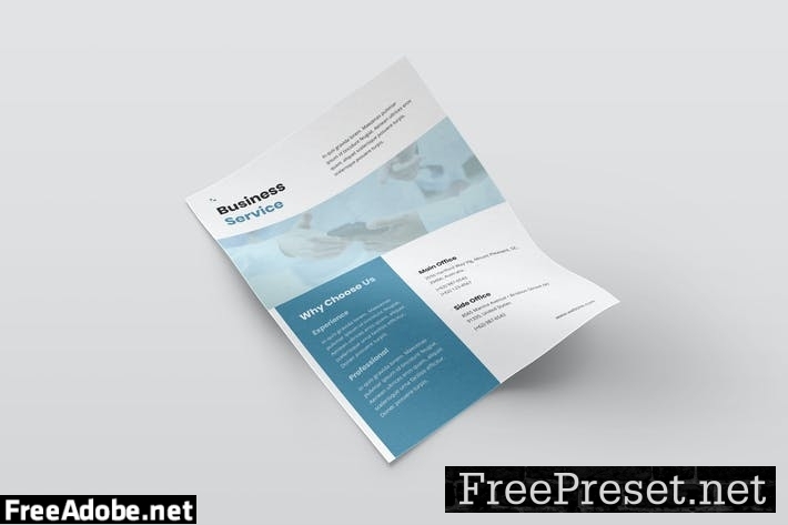 Corporate Flyer Template 4RXAL2N