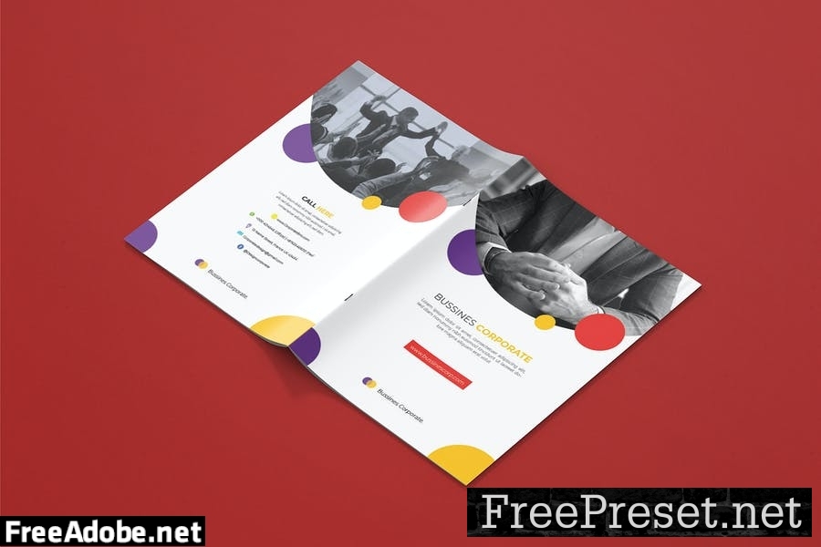 Corporate Our Business - Brochure Template DVHN5WJ