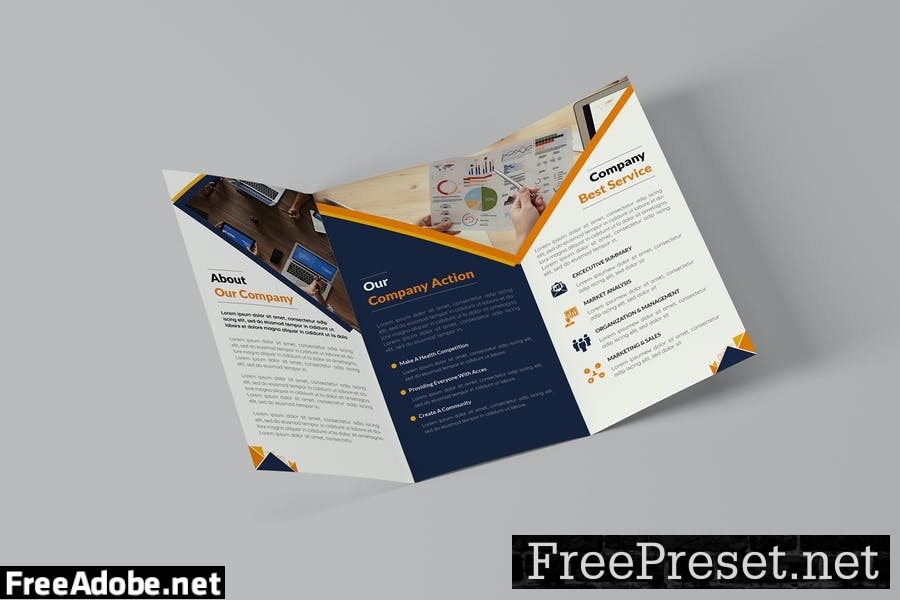 Corporate Plan | Trifold Brochure