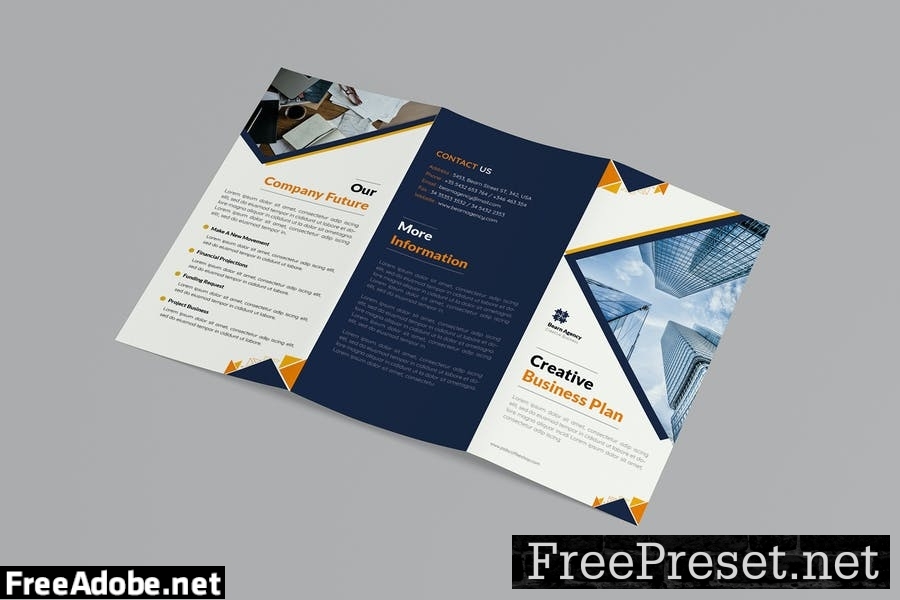 Corporate Plan | Trifold Brochure