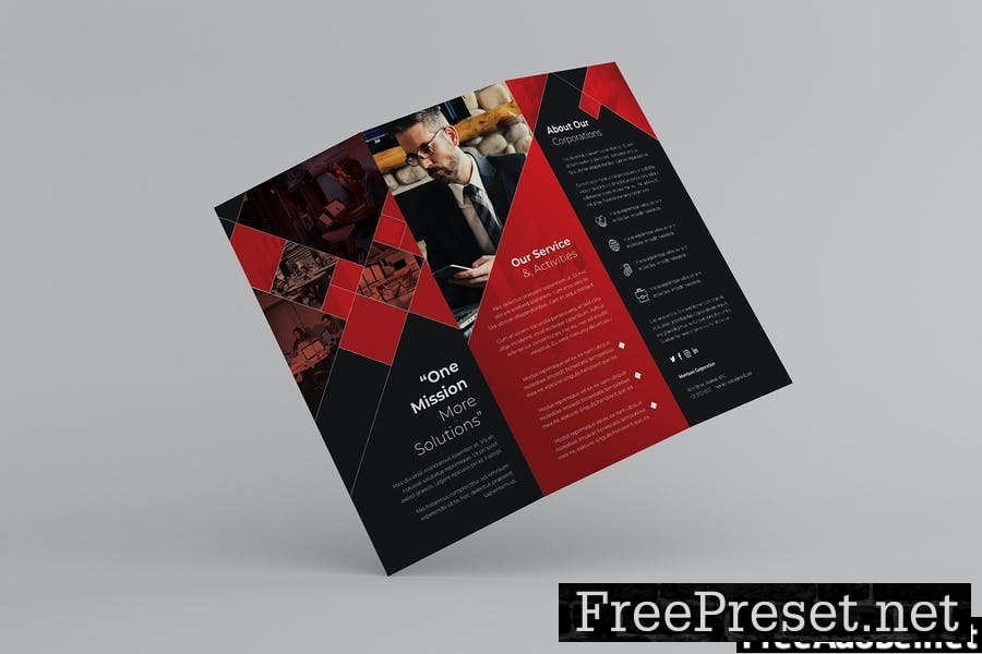 Corporate Trifold Brochure