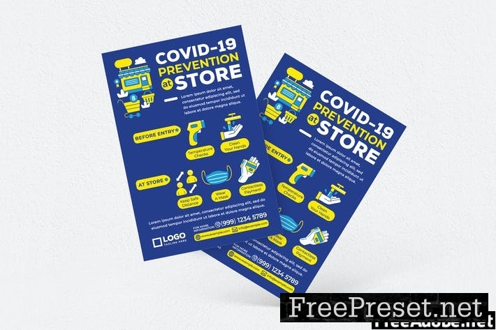 Covid-19 Prevention at Store Flyer 9MS24F5