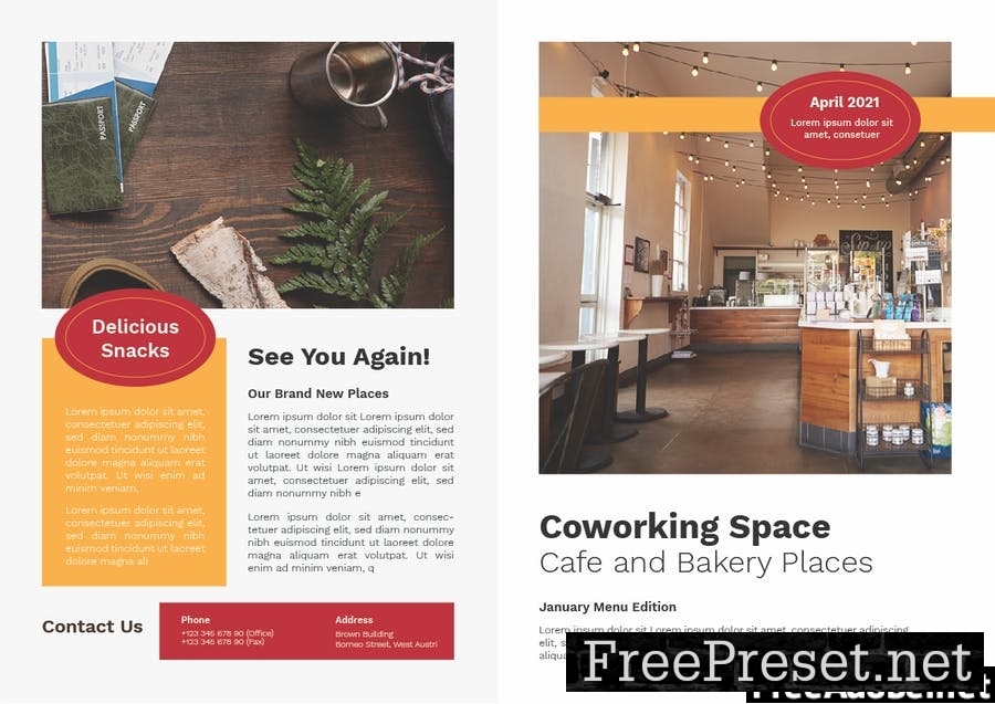 Coworking Space Brochure