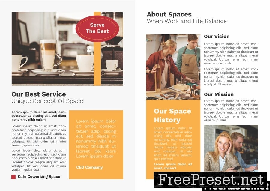 Coworking Space Brochure